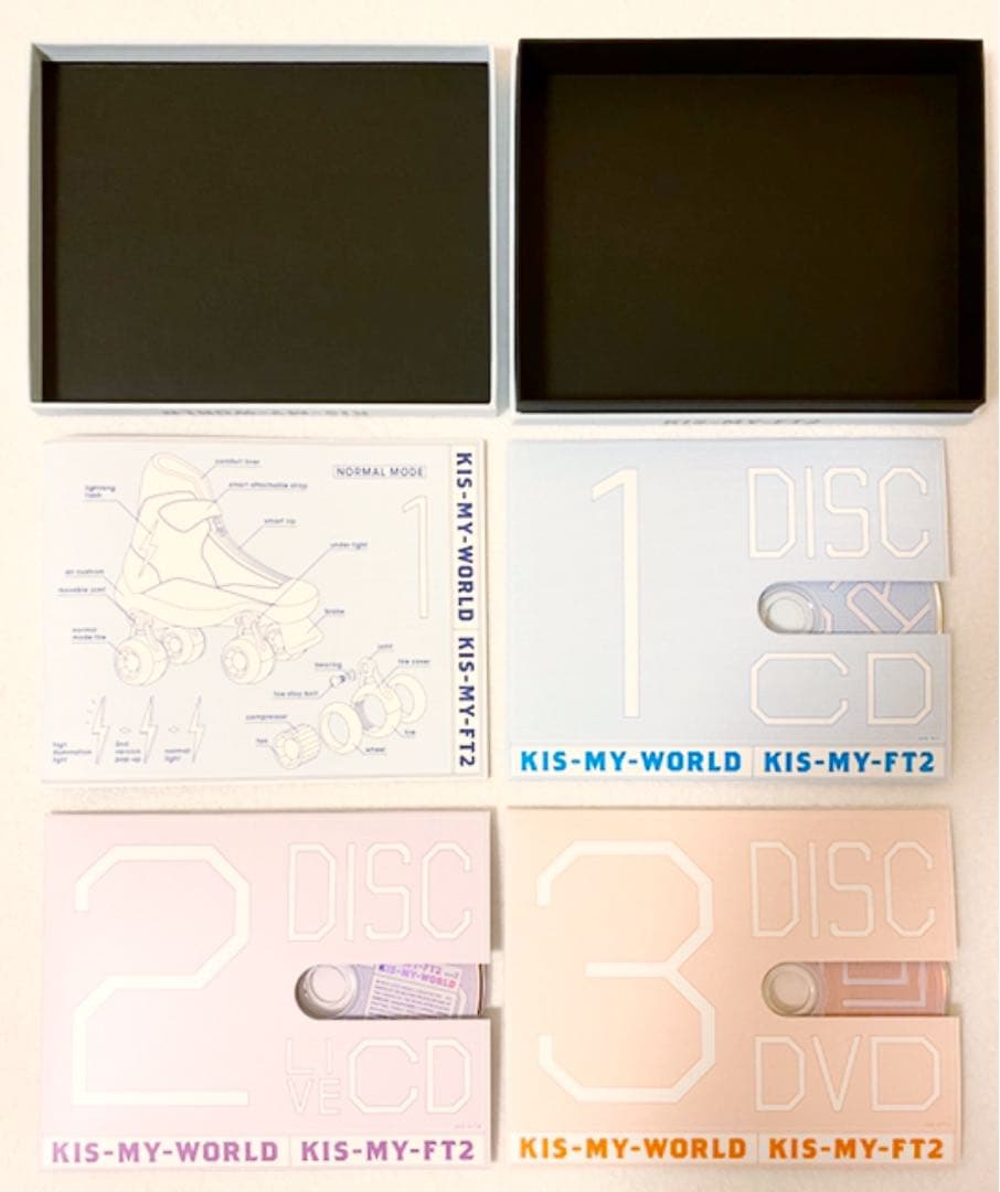Kis-My-Ft2  KIS-MY-WORLD アルバム 3点セット