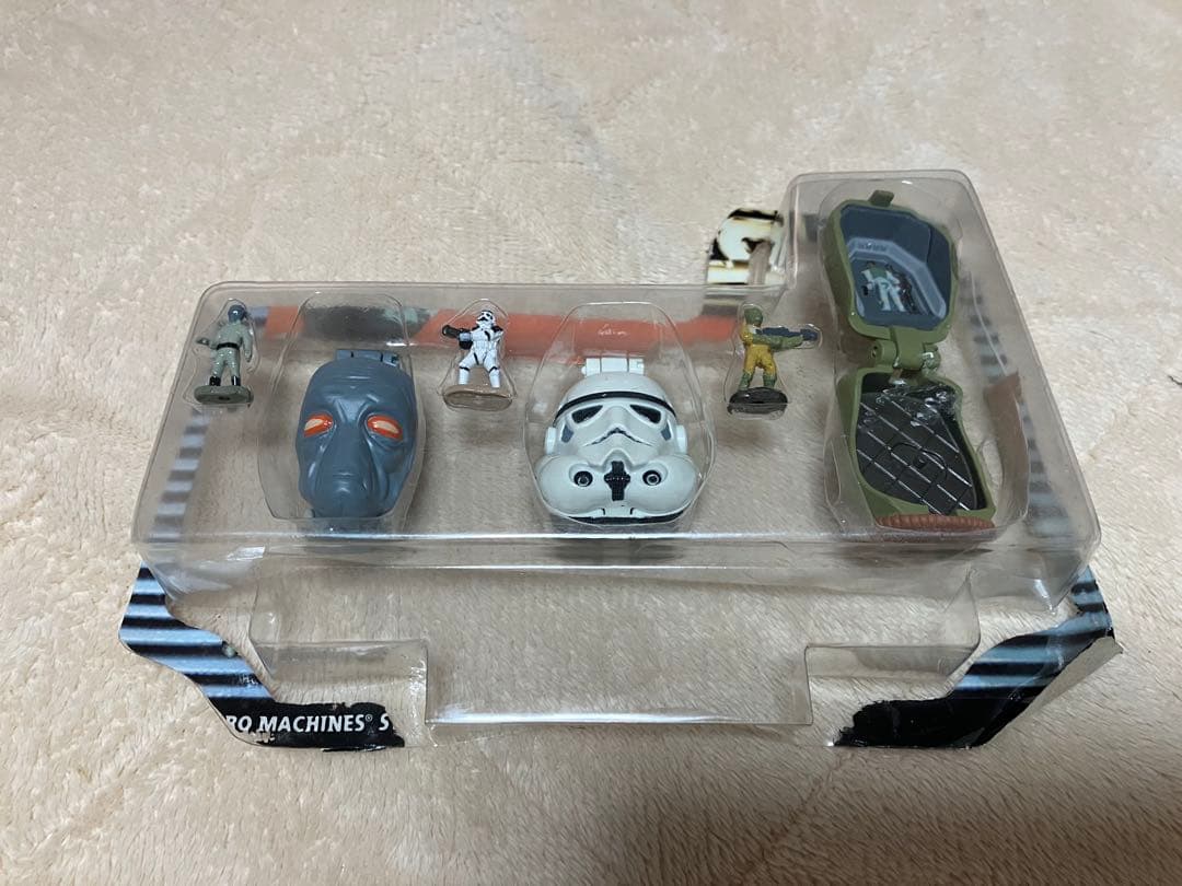スターウォーズ　マイクロマシン　フィギュアヘッドコレクション　おまけ付き