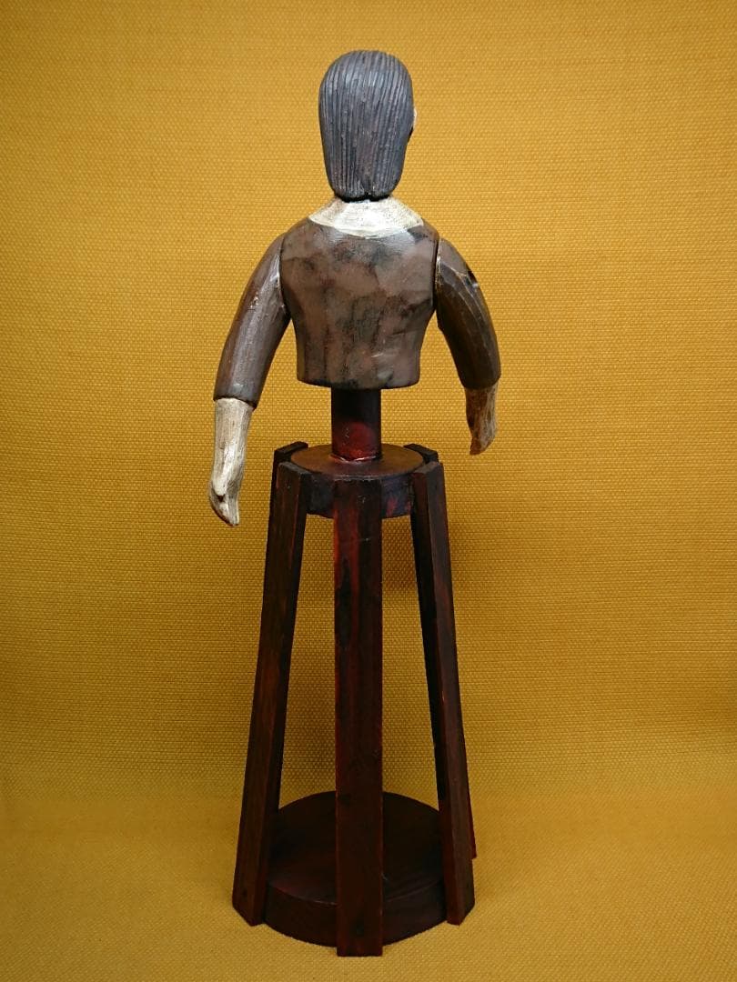 ビンテージ　人形　マネキン　彫像　置物　インテリア　工芸品　美術品　A2757