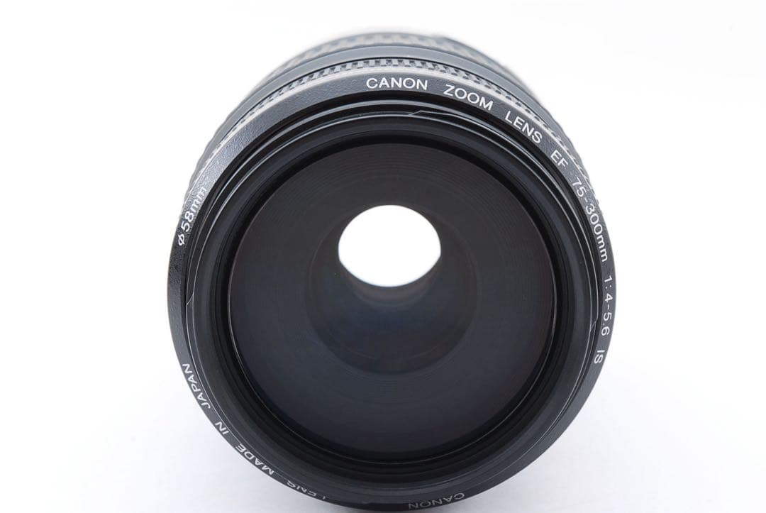 美品/手ブレ補正搭載CANON EF 75-300㎜ F4-5.6 IS USM