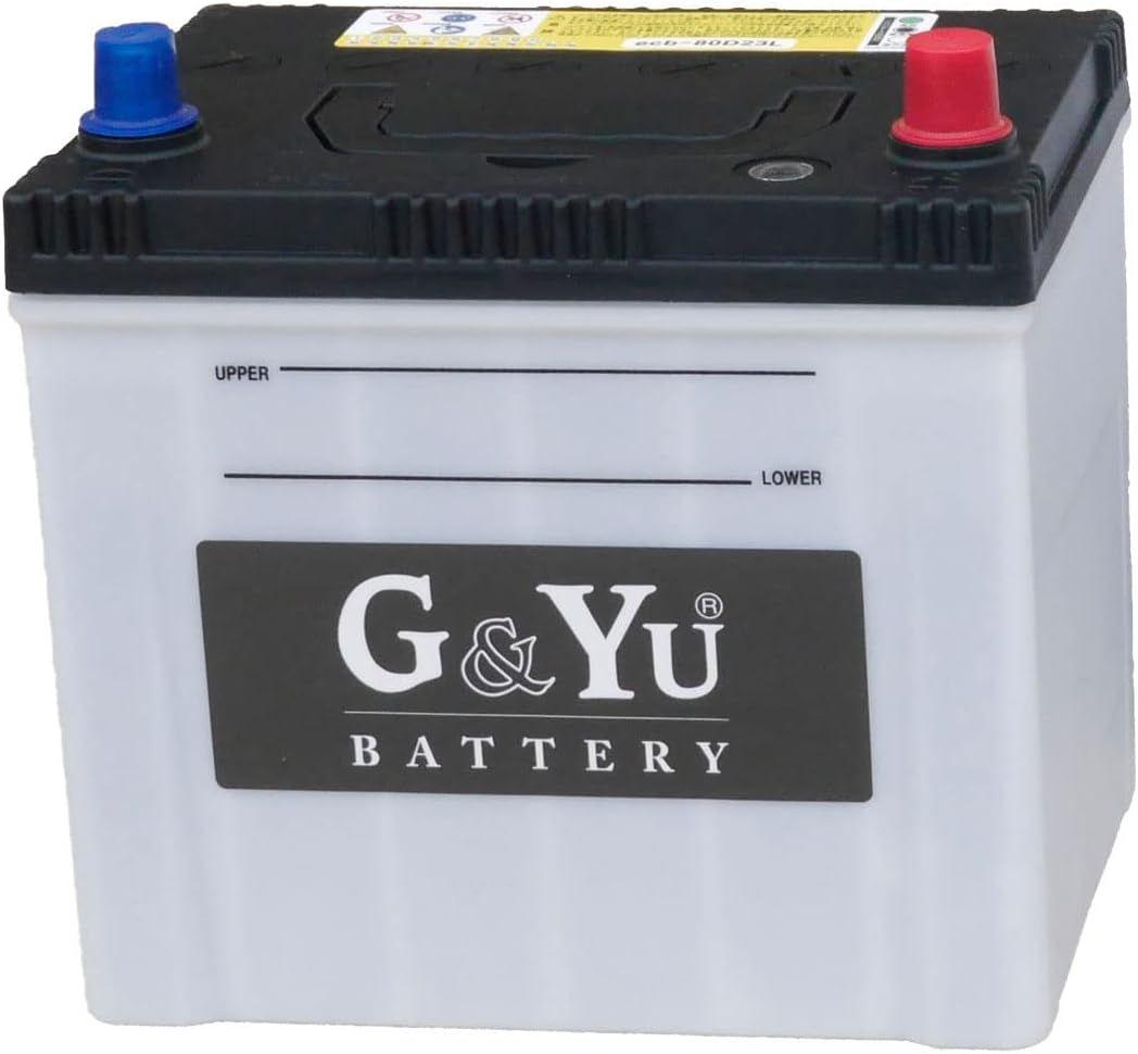 G&Yu バッテリー 80D23 L