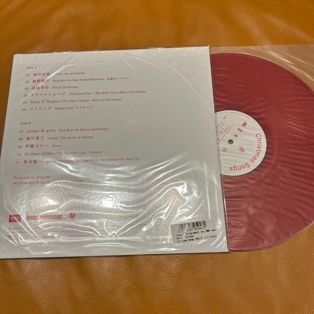 邦楽 Christmas Songs Red Colored Vinyl