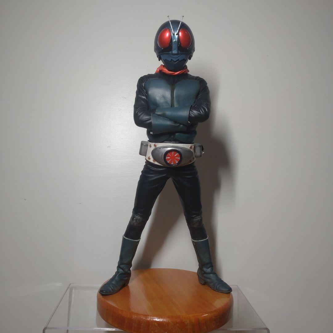 ビリケン商会1/6 仮面ライダー旧１号ソフビキット完成品　本郷猛