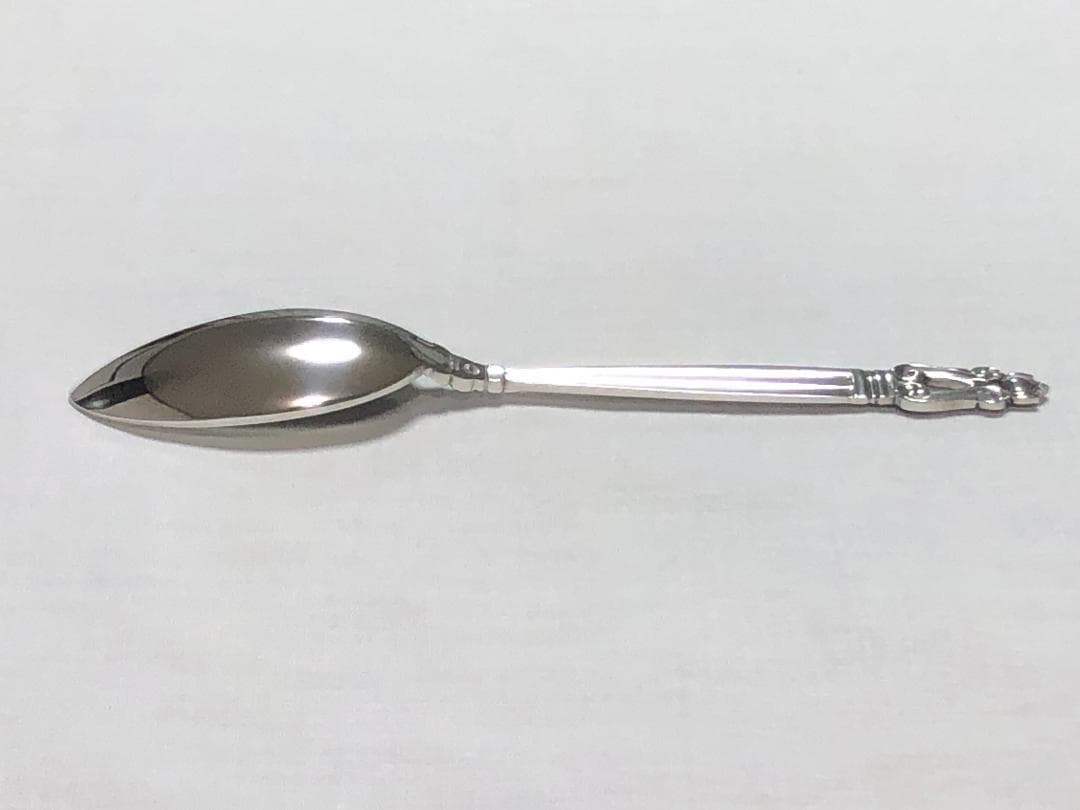 美品 ジョージジェンセン ACORN ディナースプーン STERLING ②