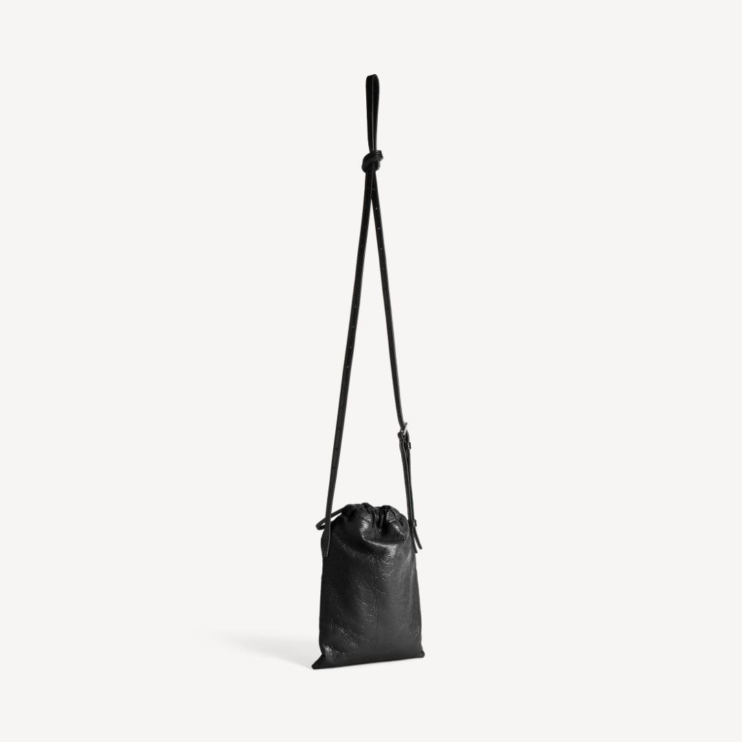 【本日最終日】BALENCIAGA フォンホルダー　ブラック ショルダーバッグ