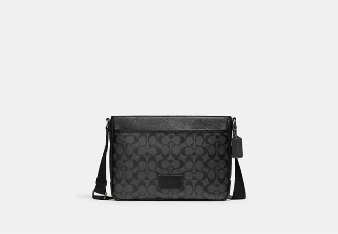 COACH ディストリクト クロスボディ・シグネチャー キャンバス