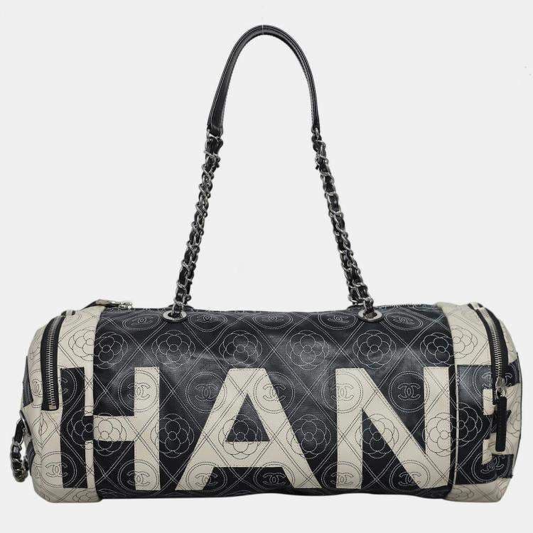 CHANEL コーテッドキャンバス ボーリングバッグ