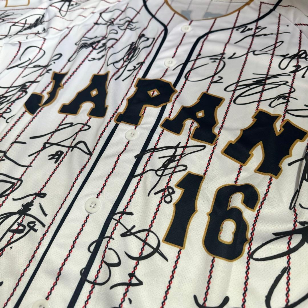 ガ*ー様 非売品　大谷翔平　2023WBC MVP サインプリント日本代表ユニフ