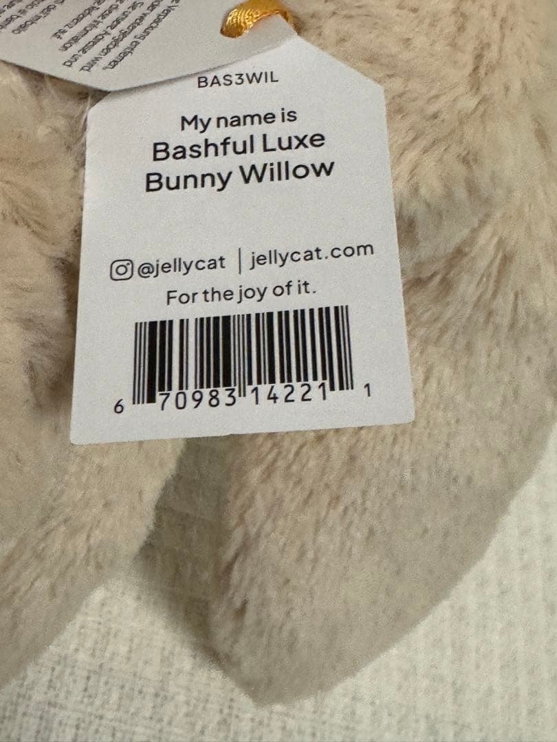  BashfulLuxe BunnyWillowうさぎぬいぐるみ