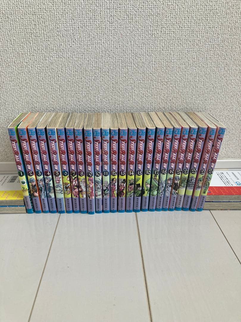 大幅お値下中 ジョジョの奇妙な冒険シリーズ：1〜8部 全巻セット + おまけ