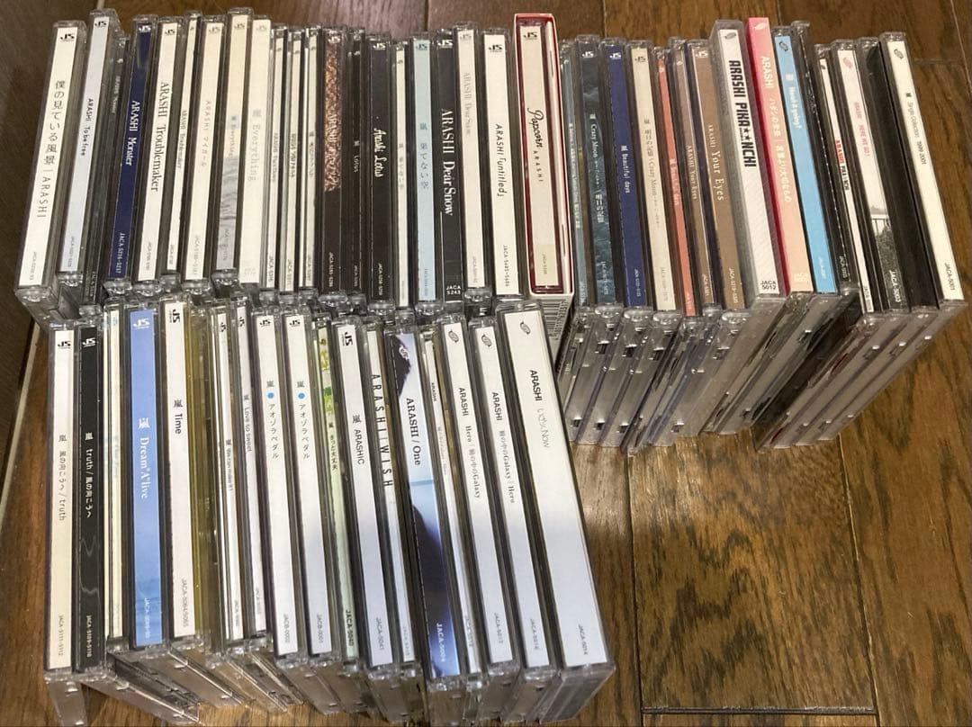 嵐　CD シングル　アルバム　DVD付き　55枚　まとめ売り　セット