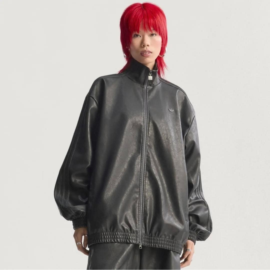新品 adidas プレザー ファイヤーバード オーバーサイズ トラックトップ