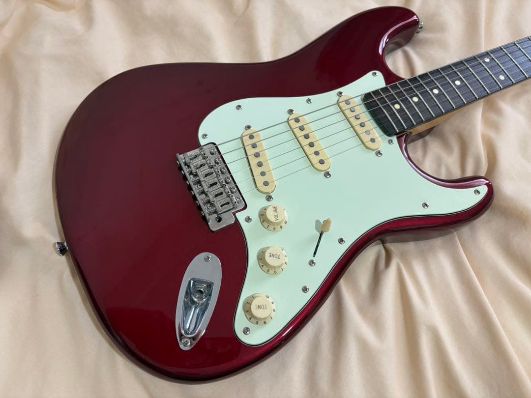 ギター ESP GrassRoots G-SE-50R candy apple Red