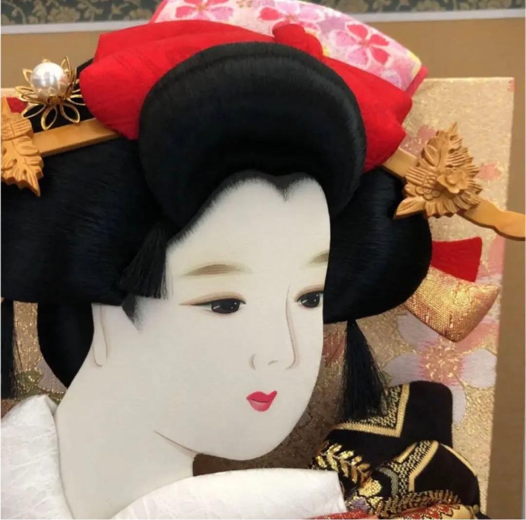 押絵羽子板　飾りケース入り