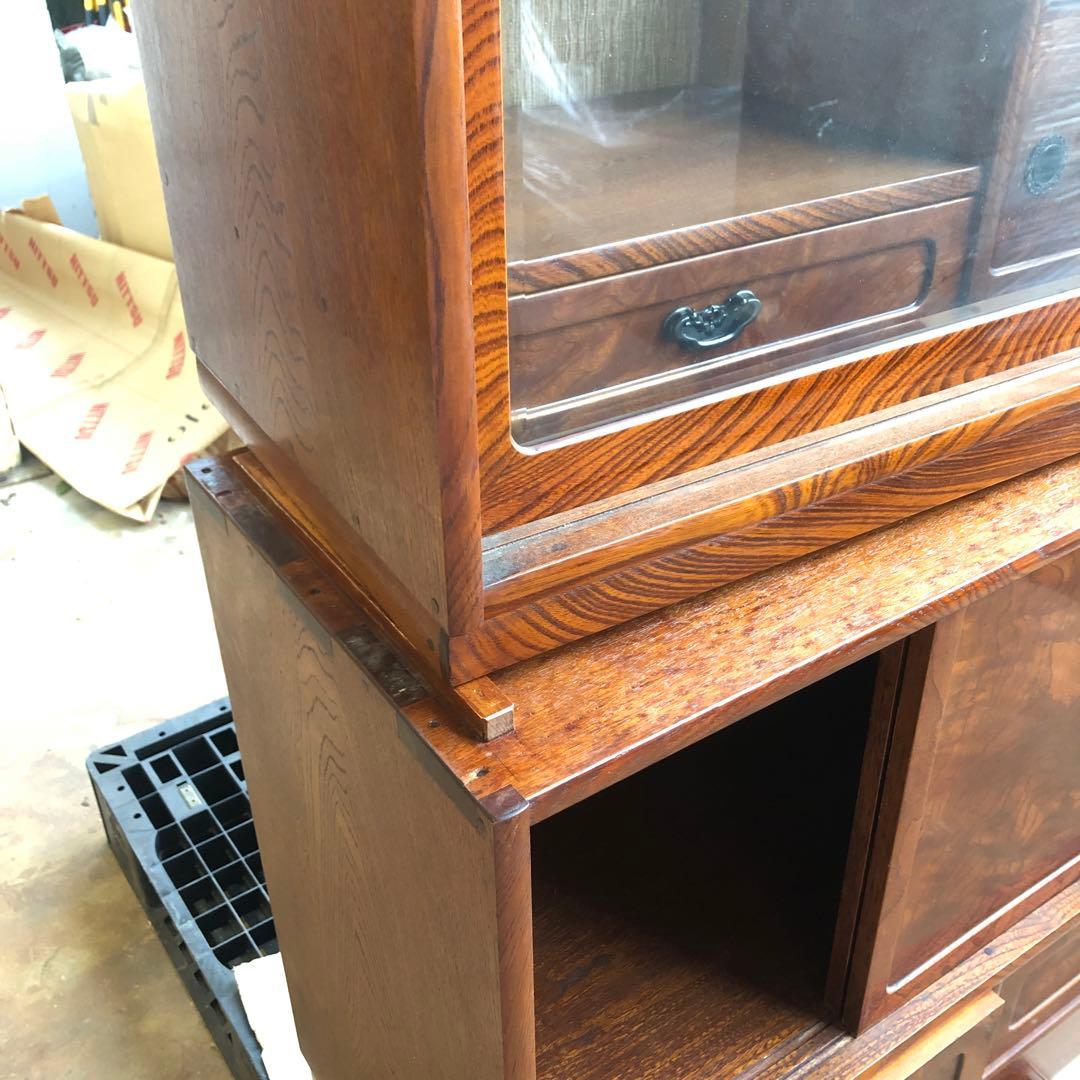 茶箪笥　昭和　レトロ　アンティーク　ヴィンテージ　和　家具