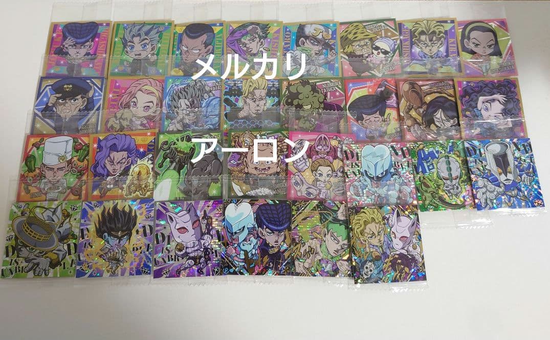 ジョジョの奇妙な冒険 にふぉるめーしょん 1部〜5部 208種フルコンプセット