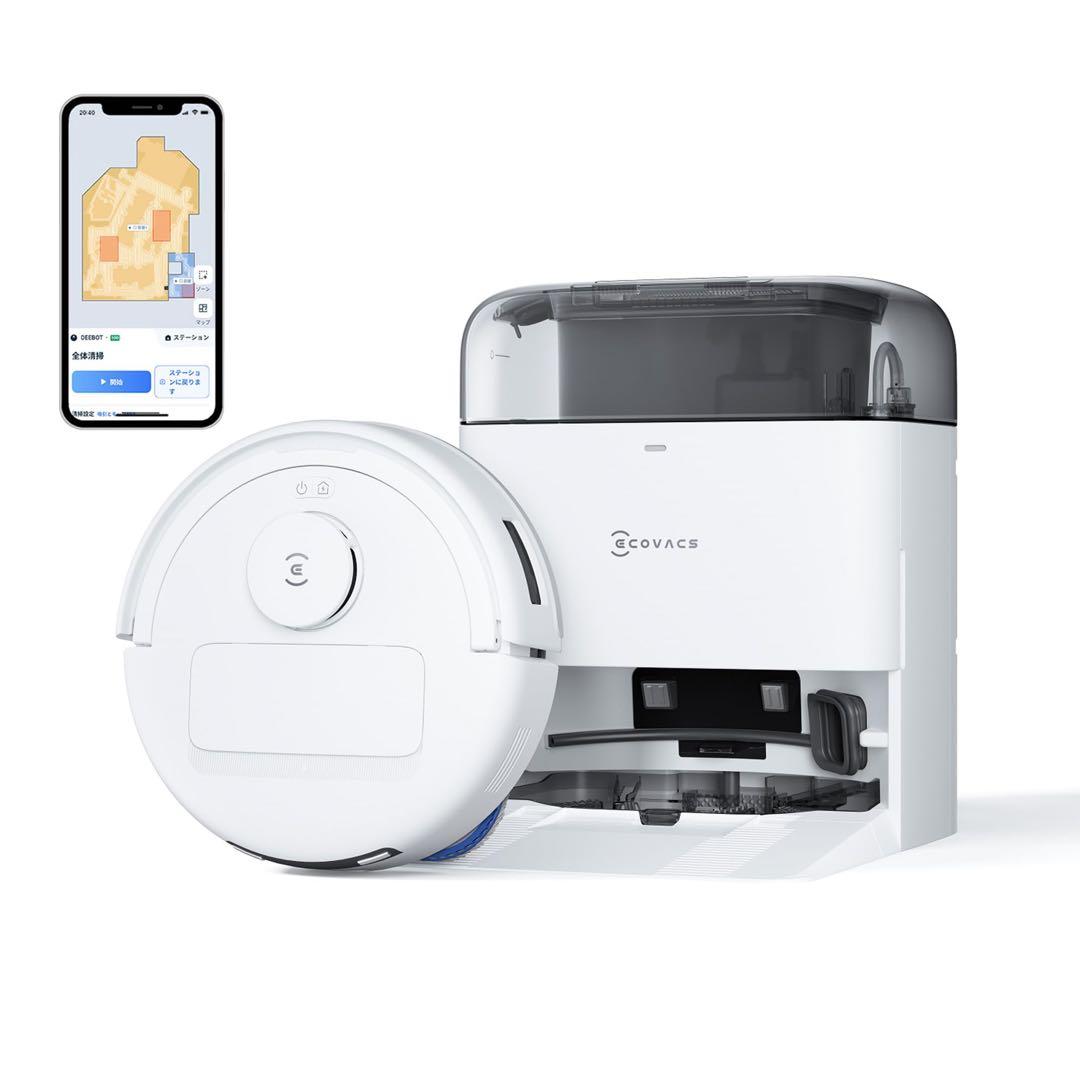 【未使用に近い】ECOVACS DEEBOT mini 黒 ロボット掃除機