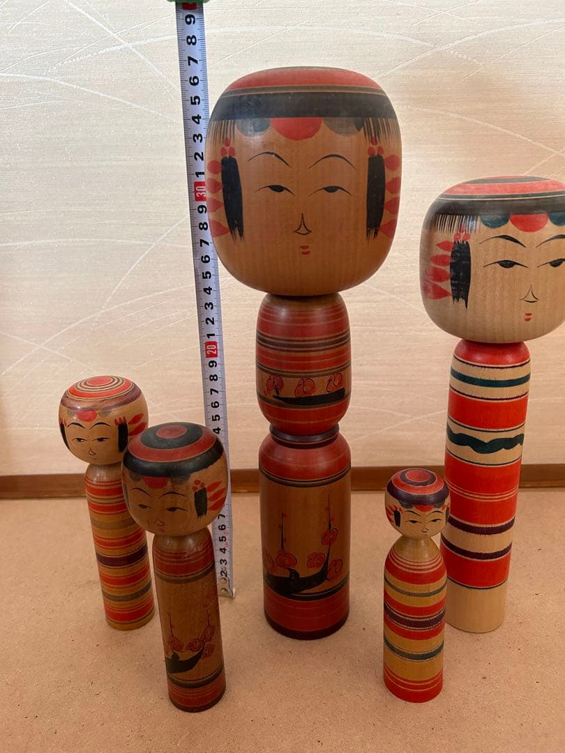 こけし 弥治郎系 高橋精志 5本セット