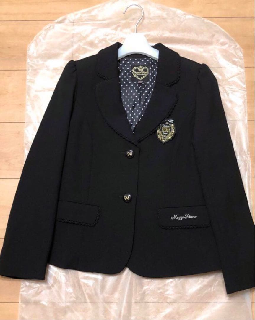 美品 メゾピアノ 150/M 卒服 フォーマルスーツ 卒業式 入学式