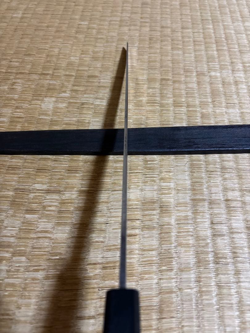 源　正隆　別作　てっさ包丁　半鏡面仕立　刃渡り約29㎝　高級金蘭包丁袋付