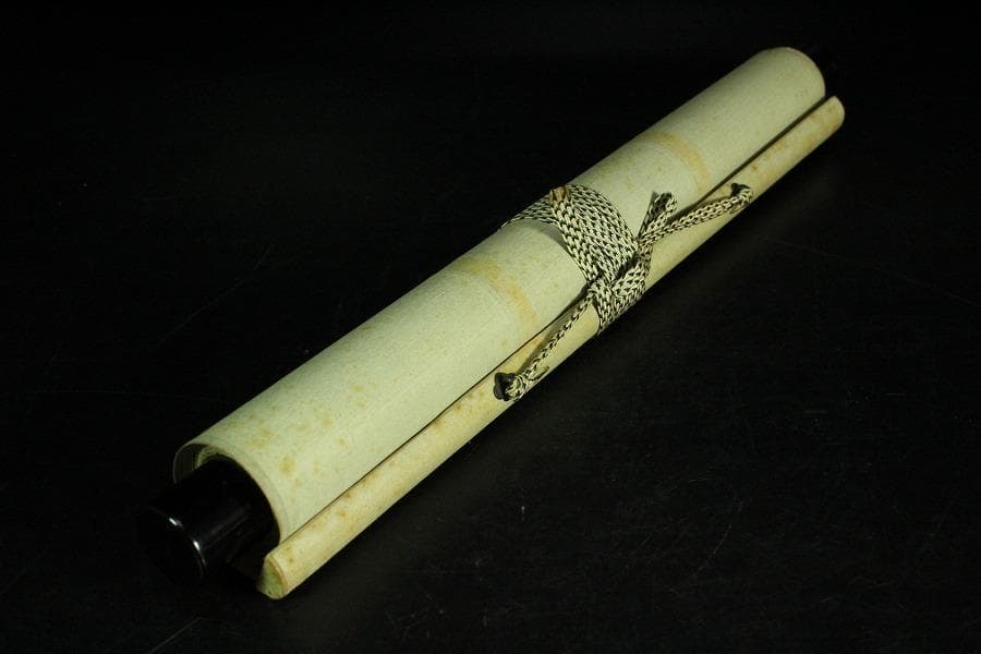 大田垣蓮月 筆 秋 和歌 色紙 軸(K-YC544)