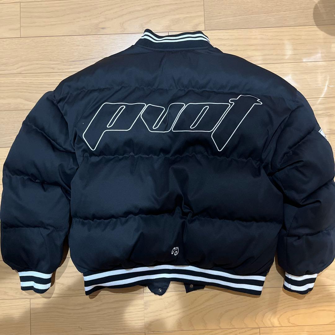 pvot黒 ダウンジャケット Lサイズ