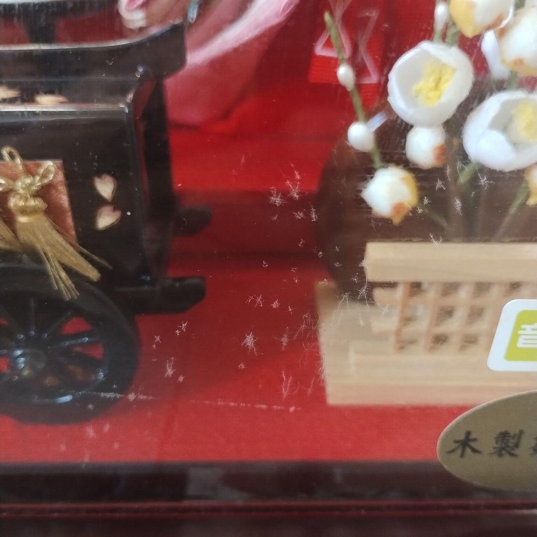 ひな人形セット 八角形ケース付き ガラスケース　吉徳　お値下げ中✨️