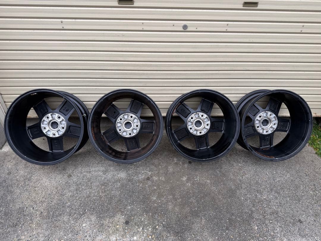 Jeepラングラー トレイルランナー 17インチ フラットブラック 大傷なし