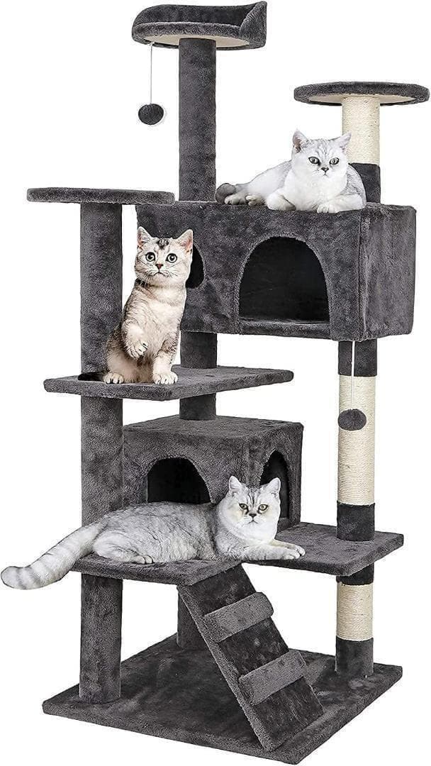【M2438-84-51】キャットタワー 猫タワー　新品　本体