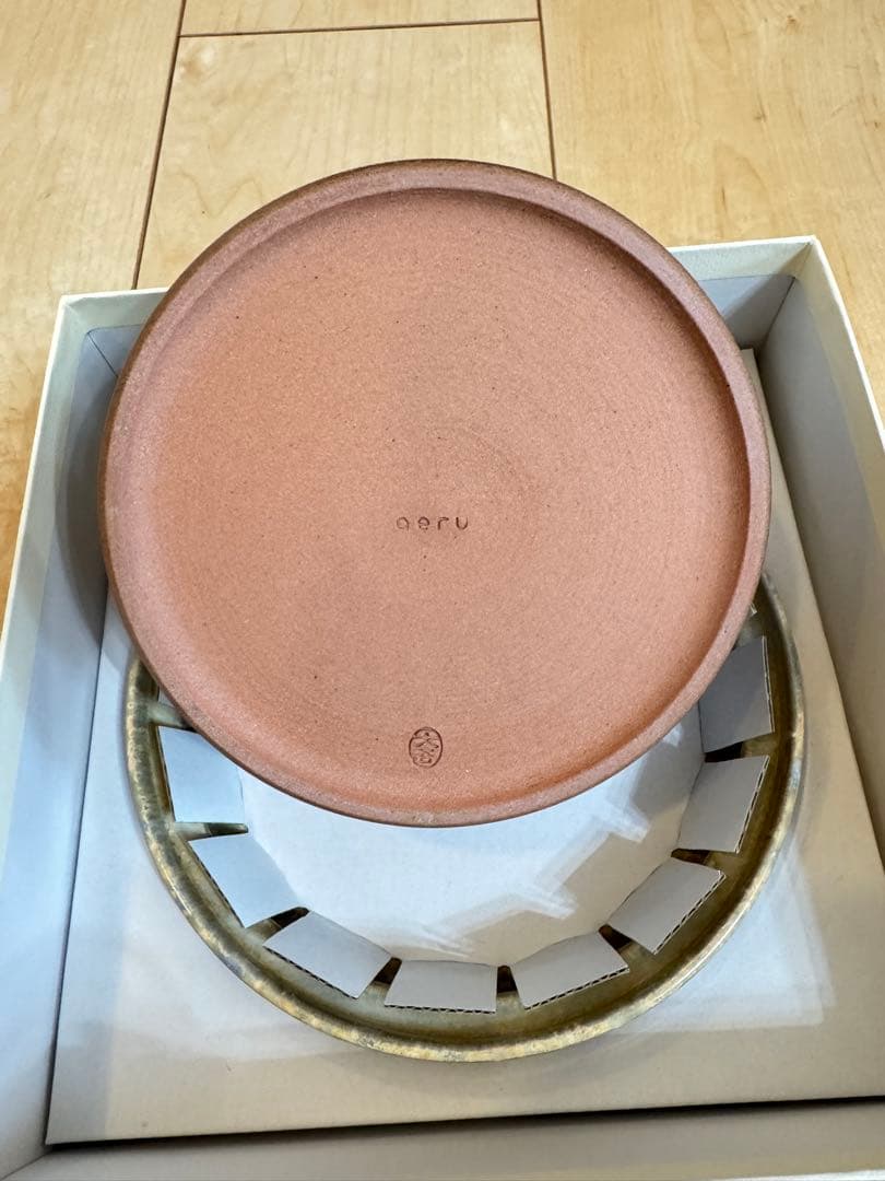 【新品未使用】aeru 大谷焼　食器3点セット