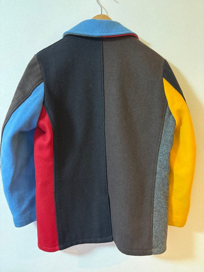 ショット　SCHOTT ピーコート　クレイジーパターン　L ビンテージ