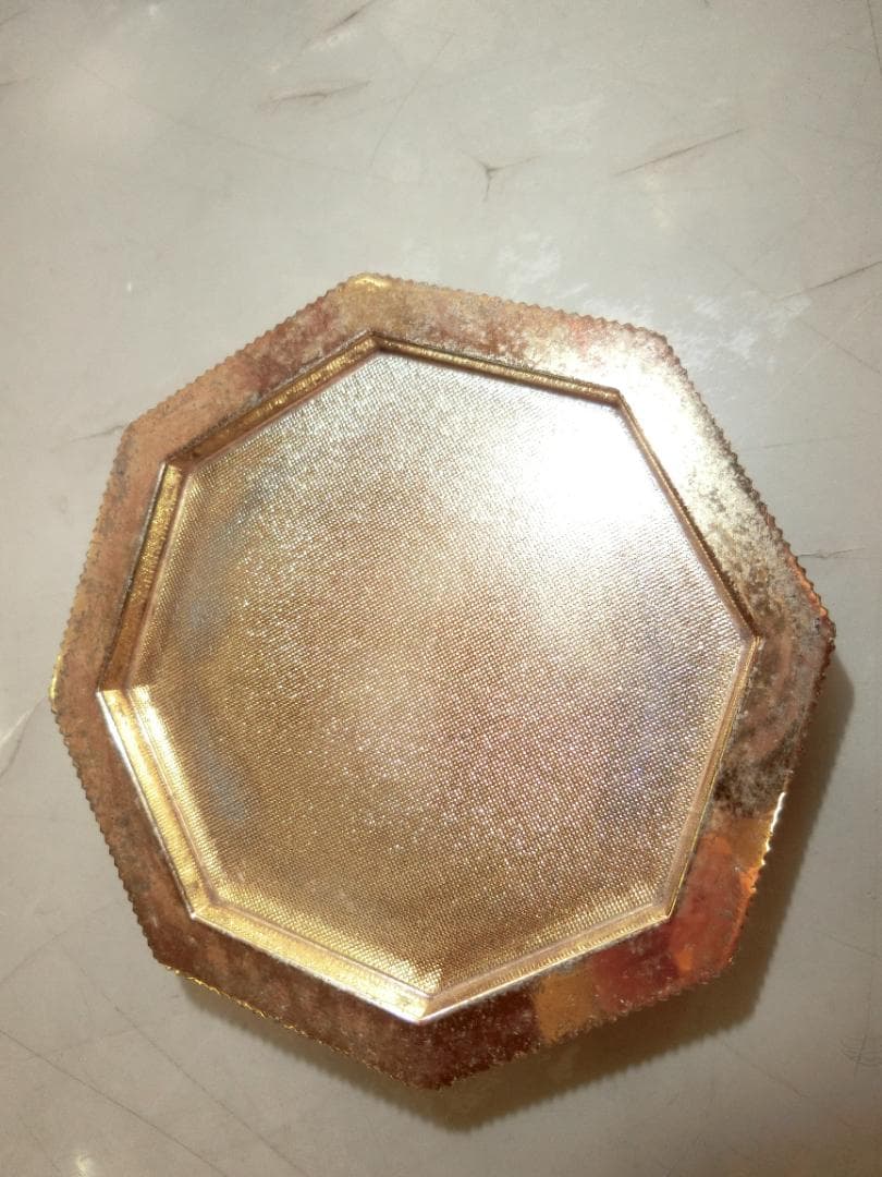 クリスタル 金鶏花器