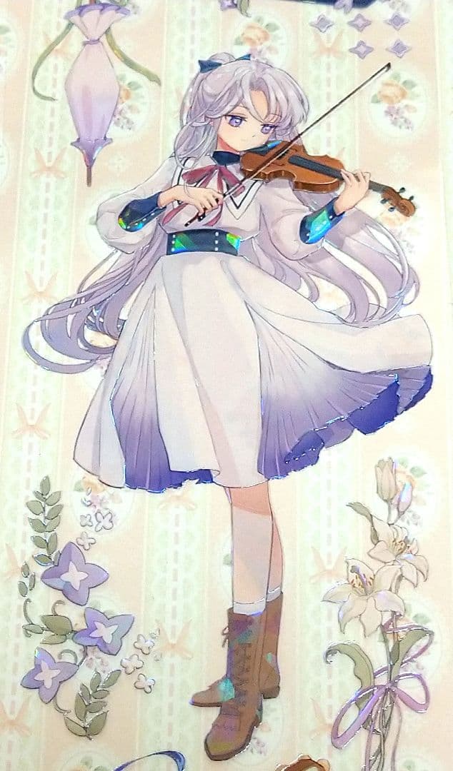 J771＃神光聆音(贝壳光)E厘米切り売り海外人物マステ女の子