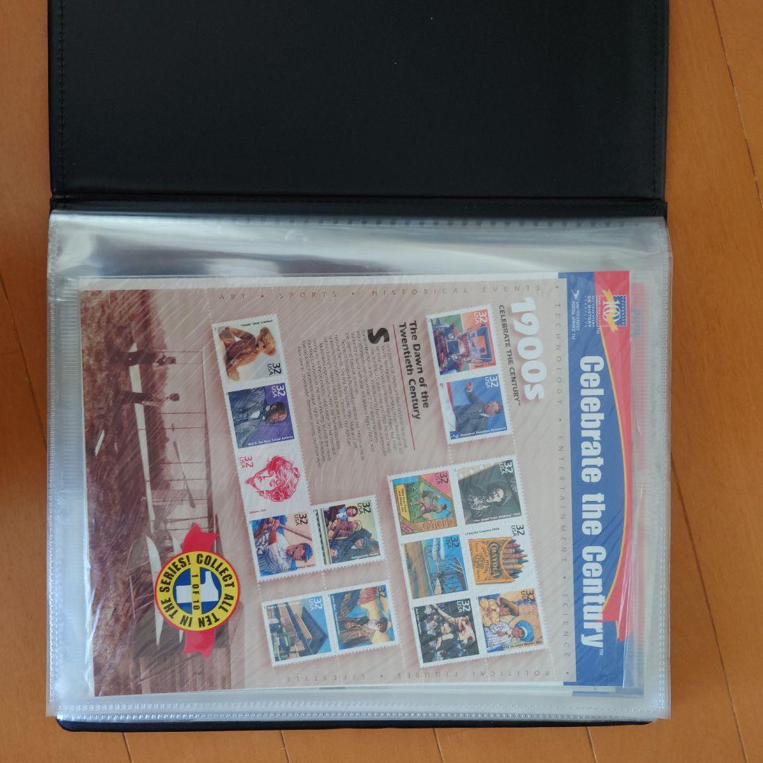 Celebrate the Century 切手シート
10完ファイルブック付き