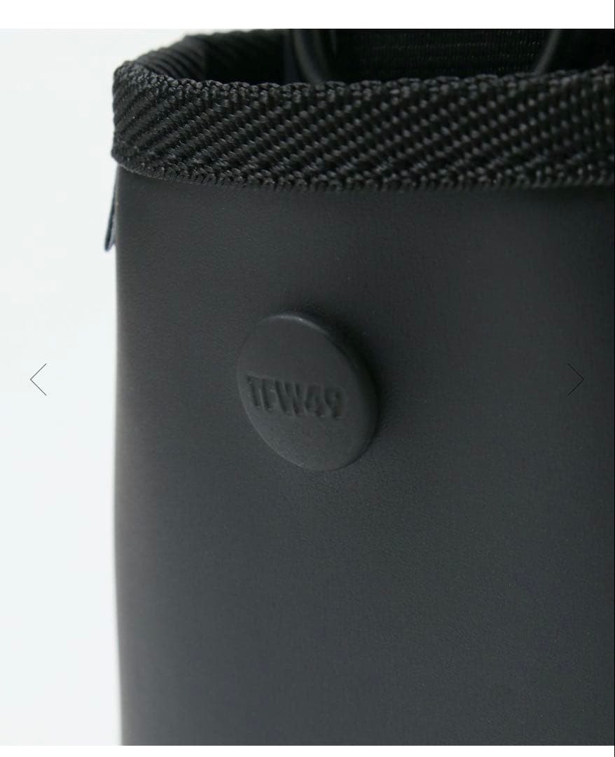 ゴルフバッグ・キャディバッグ TFW49 LUXURY LEATHER ROUND BAG BLACK