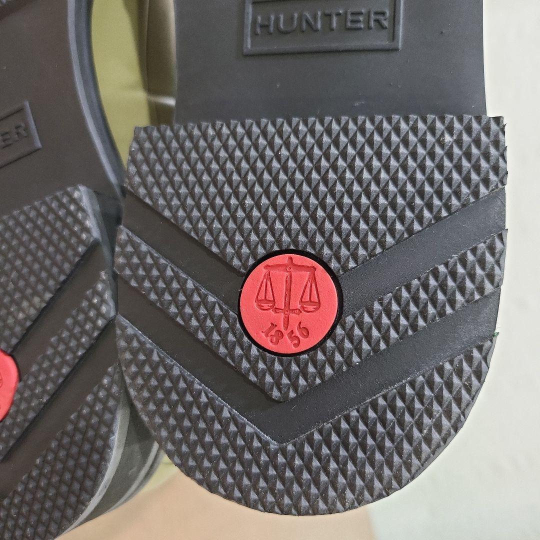 HUNTER 長靴 オリーブグリーン UK8 日本サイズ26.5cm　新品未使用