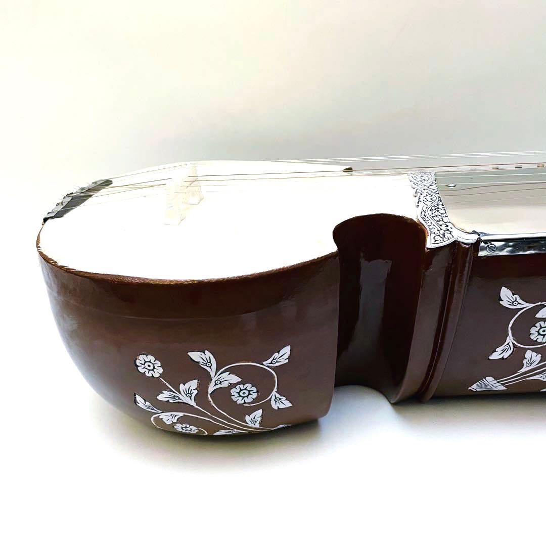 【希少】サロード サロッド SAROD 民族楽器 シタール タンプーラ