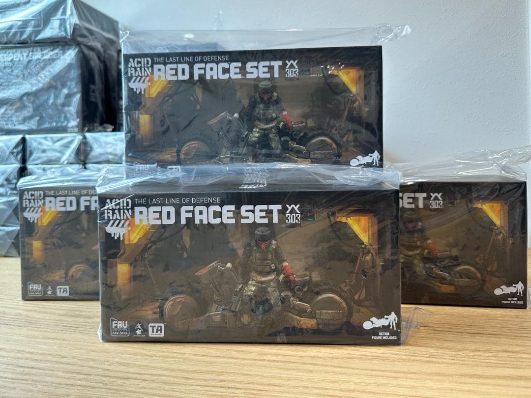 Acid Rain FAV-SP26 Red Face Set アシッドレイン