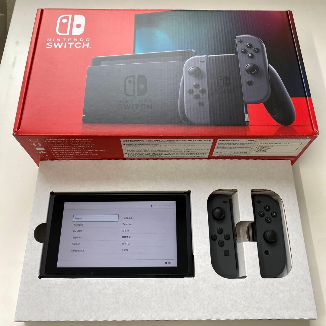 Nintendo Switch ニンテンドースイッチ 本体 グレー