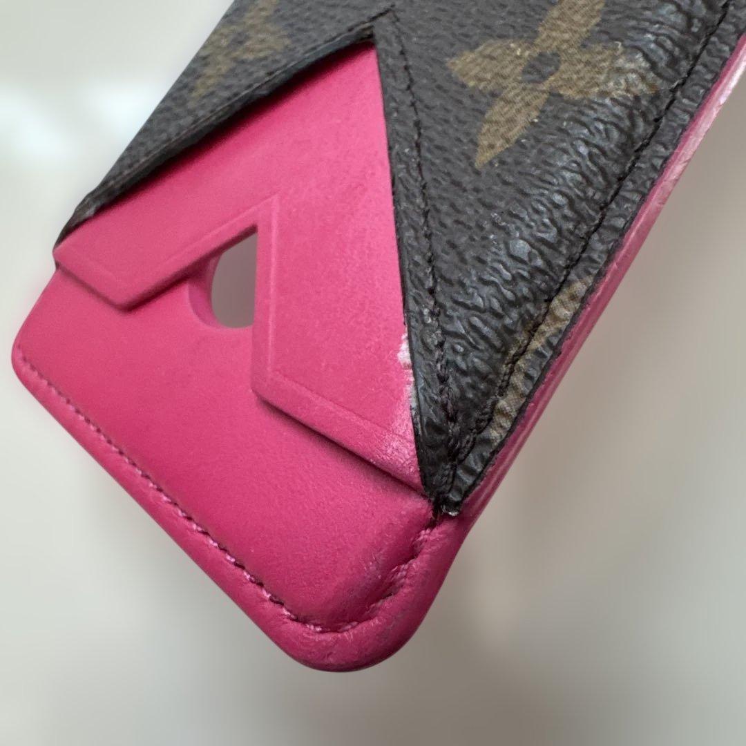Louis Vuitton ポルト カルト・マグネット　モノグラム/ピンク