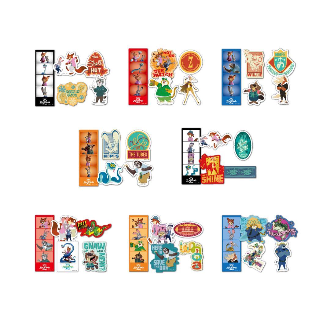 ズートピア2 happyクジ　1ロット分81点 販促物付き