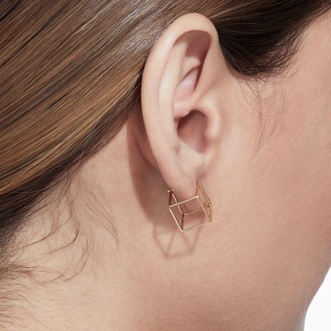 Shihara square pierce 10 スクエアピアス