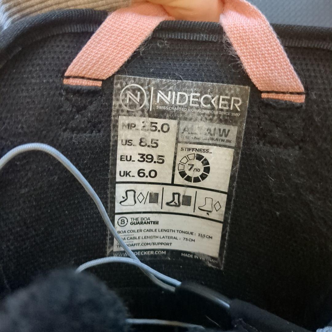 年始sale【25.0】Nidecker ALTAI W 2スノーボードブーツ