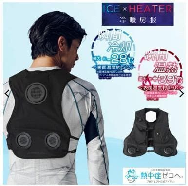 ワークマン　ウィンドコアアイス×ヒーターペルチェベストPRO2　775