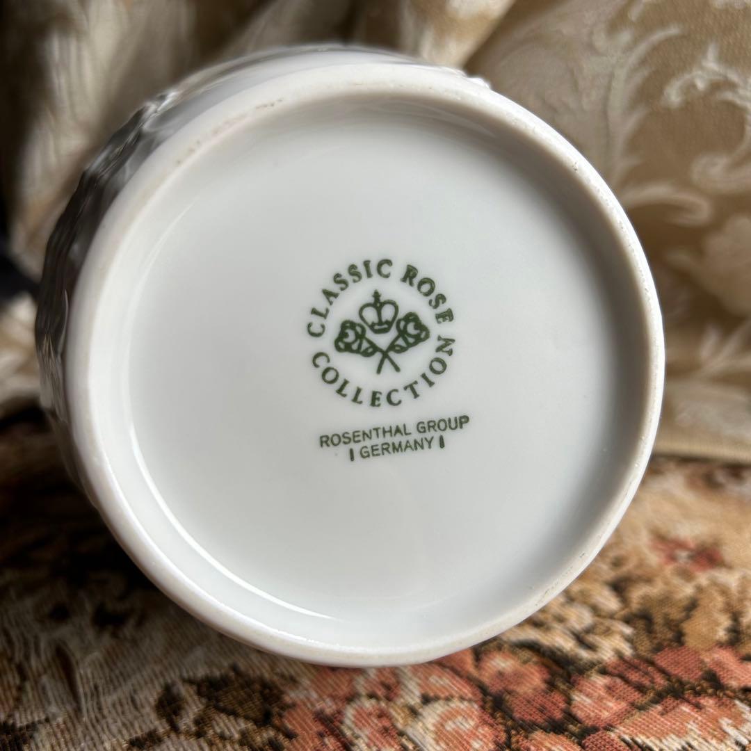 ドイツ製 Rosenthal サンスーシ宮殿の庭園 ― マイセンフラワーグリーン