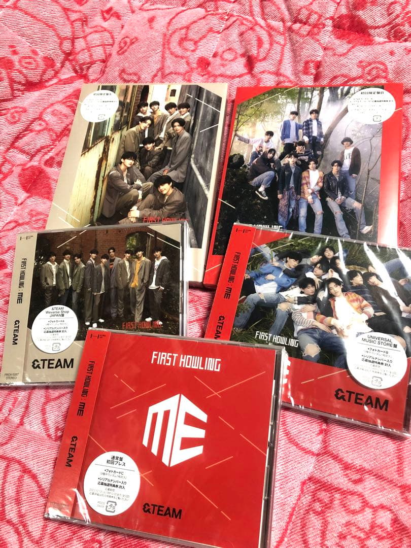 &TEAM FIRST HOWLING:ME CD DVD 特典 新品未開封
