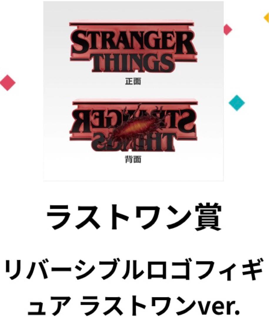annko7337ラストワン賞＆B賞 一番くじ ストレンジャーシングス