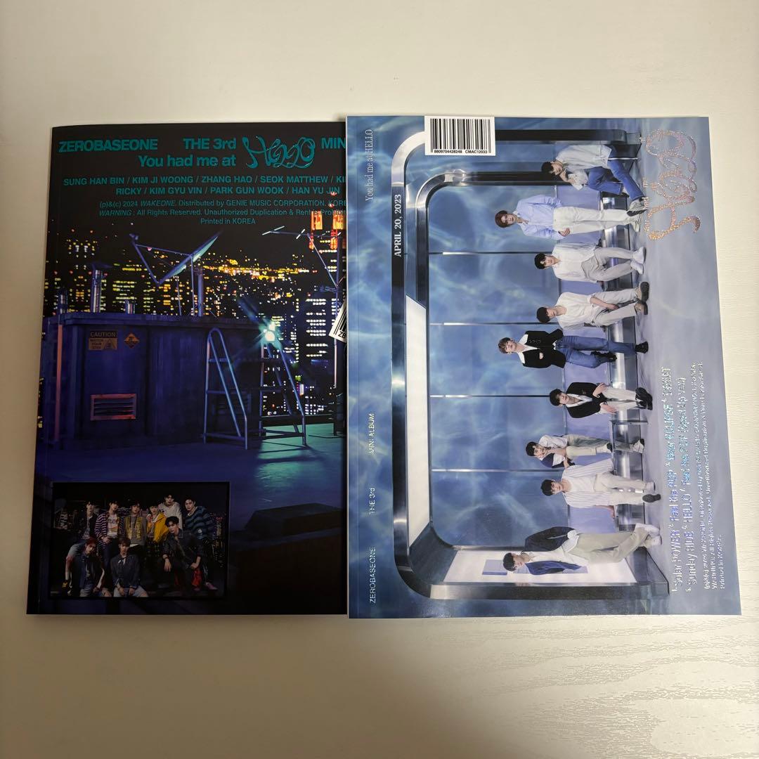 ZB1 ゼベワン ユジン HELLO チェキ トレカ 特典 ポスカ 封入 渋谷