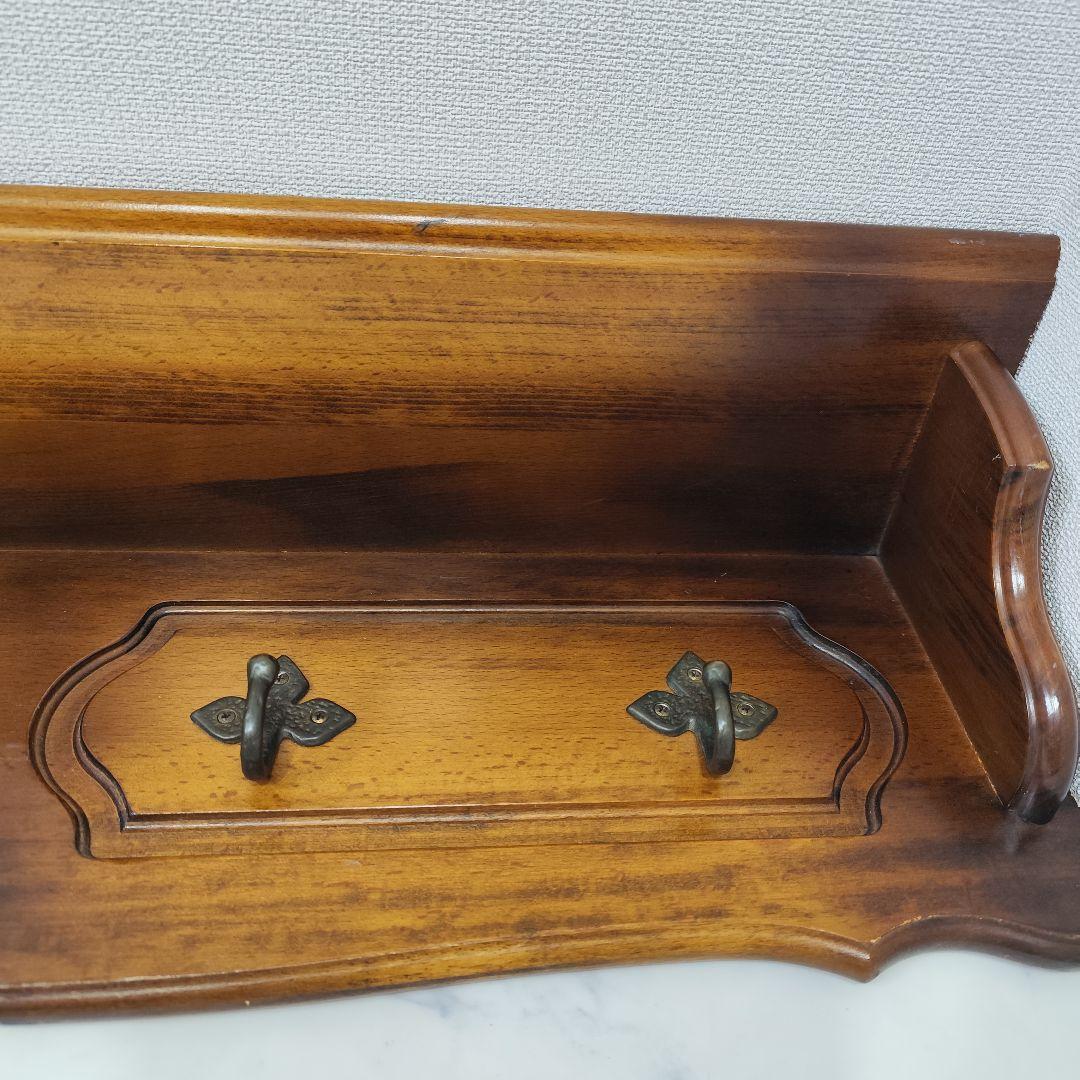 家具 カリモク 壁掛け ウォールフック ハンガー アンティーク