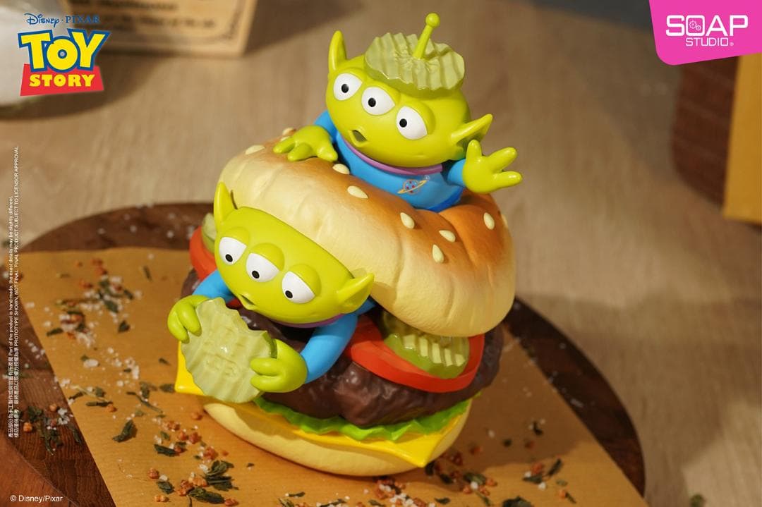 【SOAP STUDIO】新品 正規品 トイストーリー エイリアン ハンバーガー
